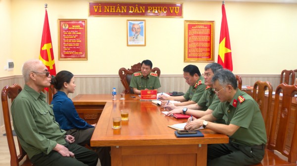 Ghi nhận công tác tiếp công dân, giải quyết KN,TC tại Thanh tra Bộ Công an